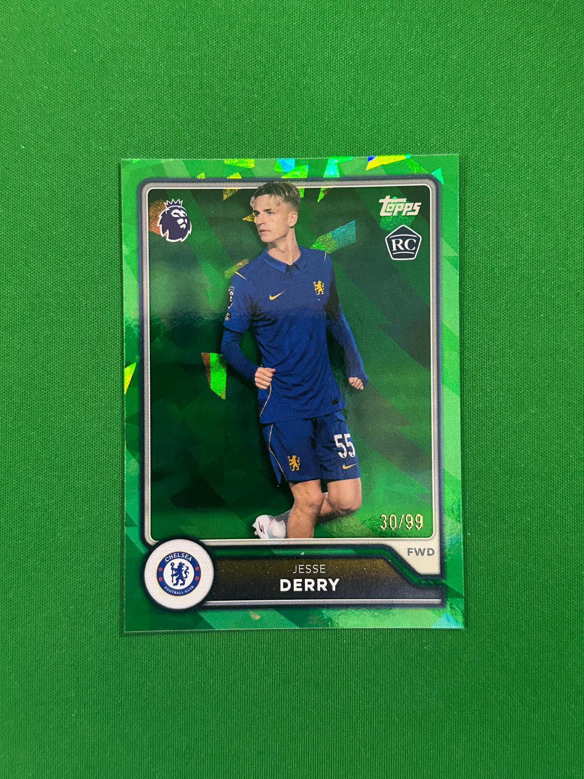 Jesse Derry Green 30/99 — front