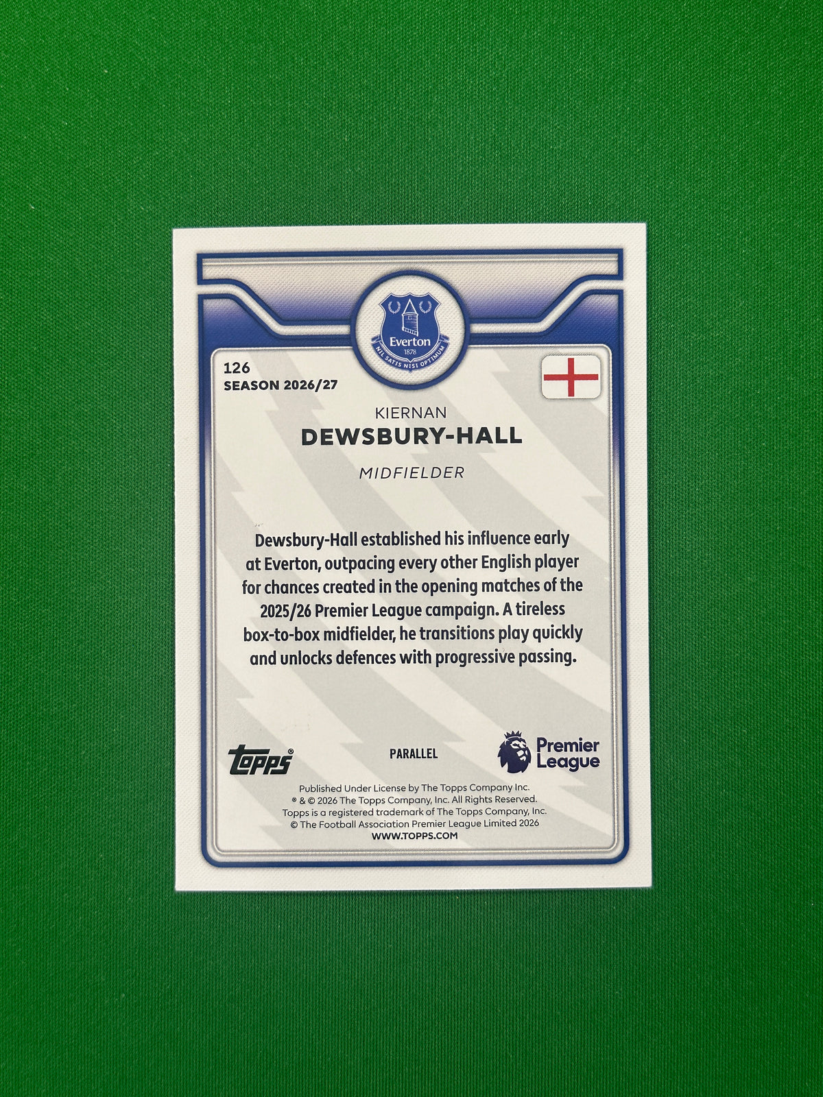 Kiernan Dewsbury-Hall Purple 020/199 — back
