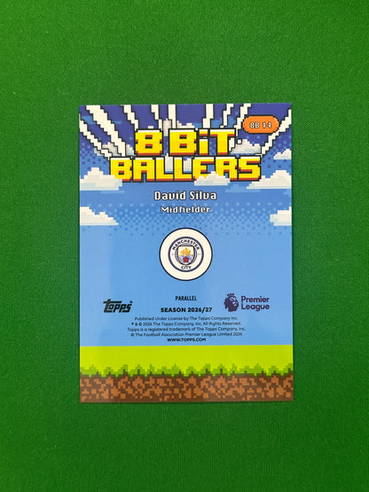 David Silva 8-Bit Ballers Gold 43/50 — back