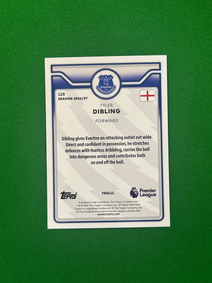 Tyler Dibling Blue 121/150 — back