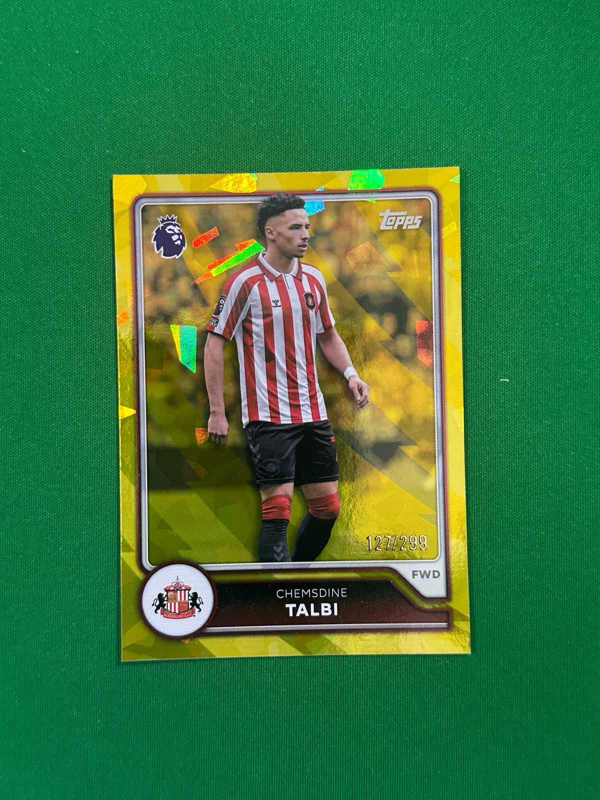 Chemsdine Talbi Yellow 127/299 — front