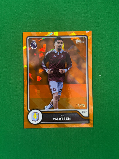 Ian Maatsen Orange 15/25 — front