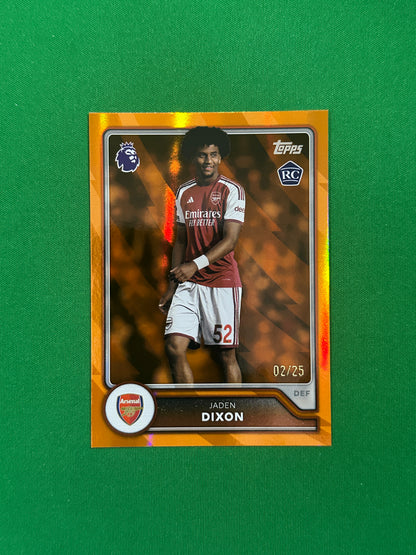 Jaden Dixon Orange 02/25 — front