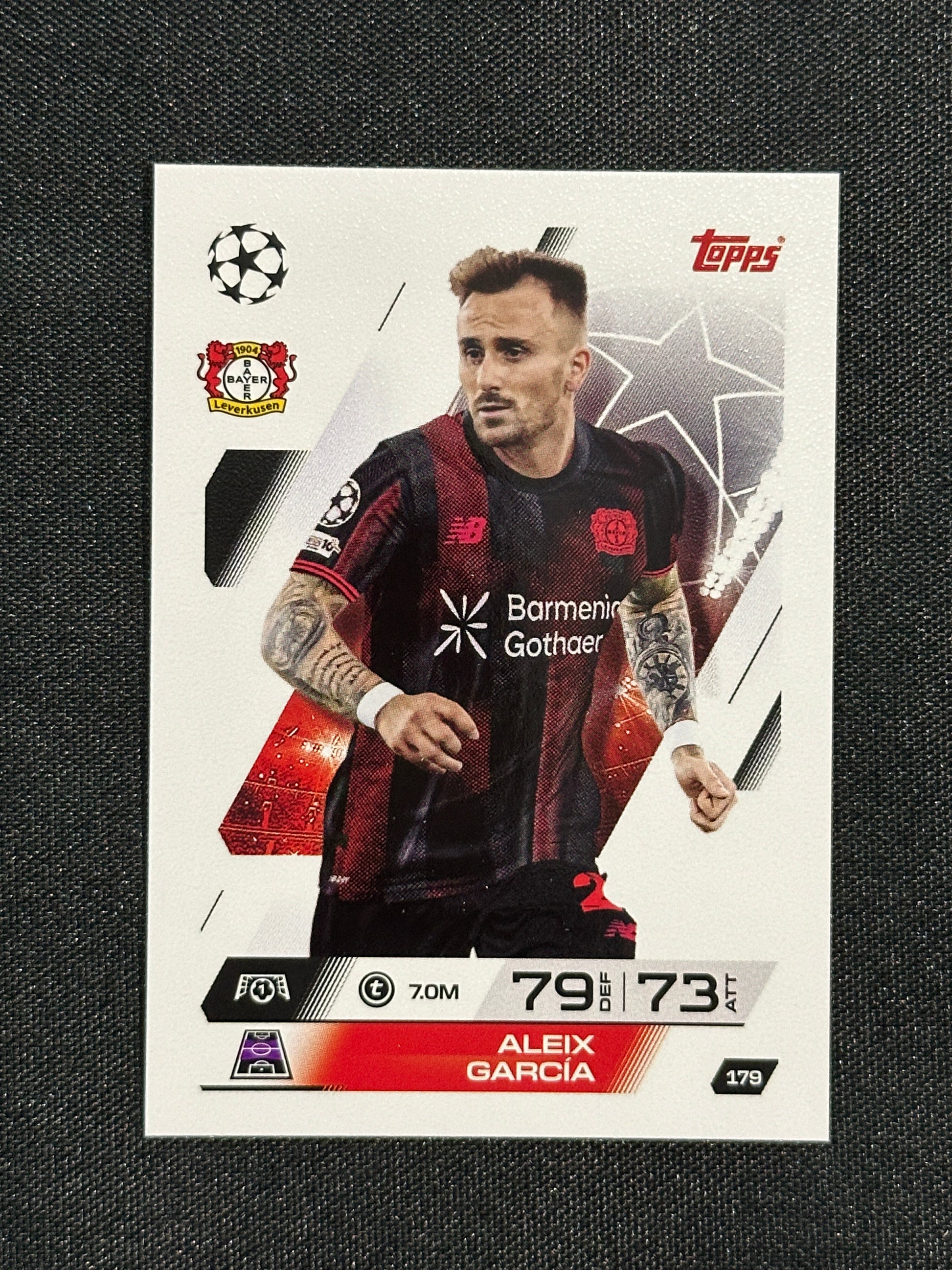 179 Aleix García Bayer Leverkusen Base - Topps Match Attax 2025/26