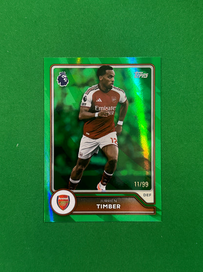 Jurriën Timber Green 11/99 — front
