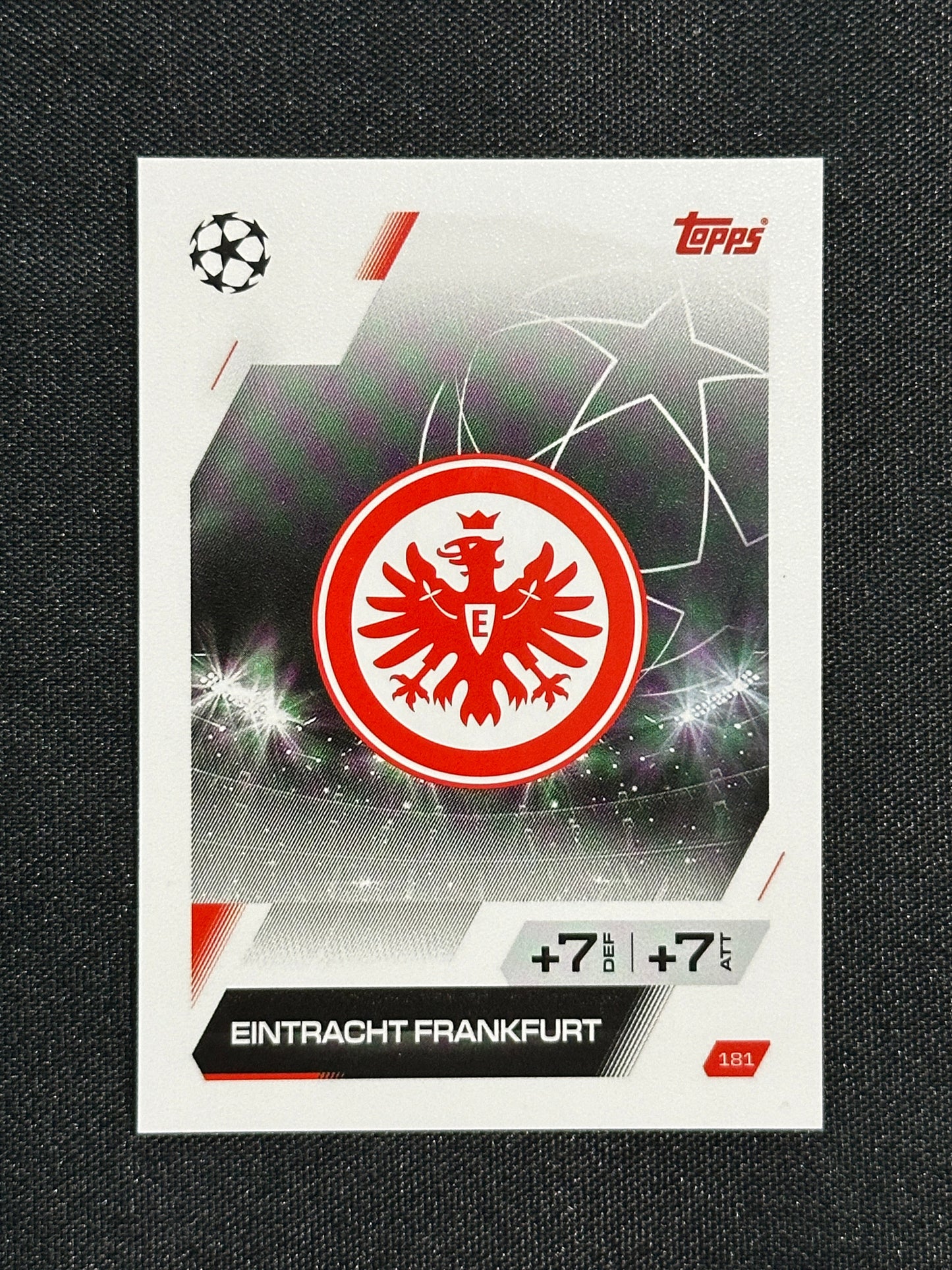 181 Team Badge Eintracht Frankfurt Base - Topps Match Attax 2025/26
