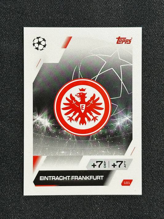 181 Team Badge Eintracht Frankfurt Base - Topps Match Attax 2025/26