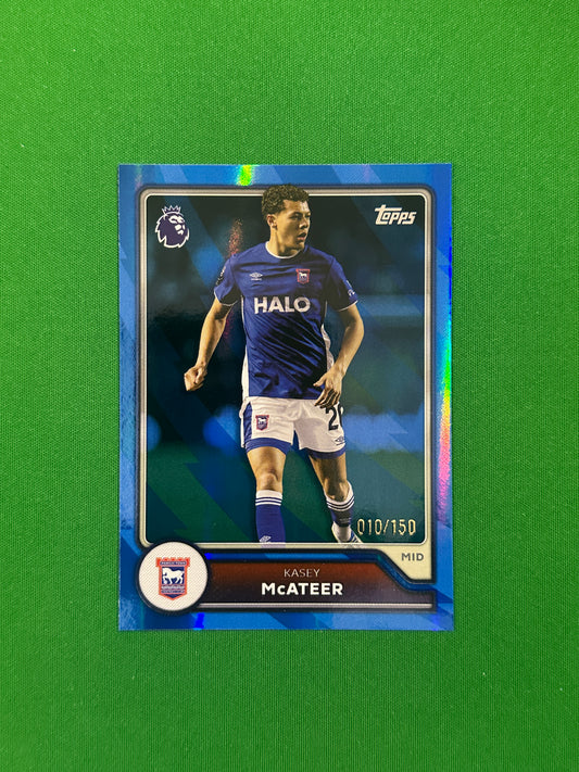 Kasey McAteer Blue 010/150 — front