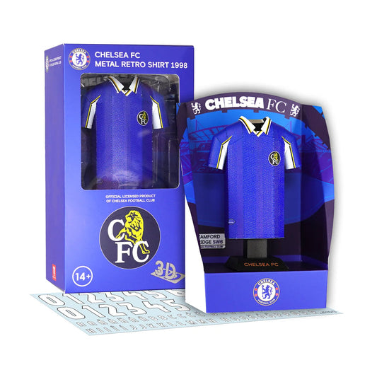 Chelsea FC 1998 Retro Metal Home Shirt