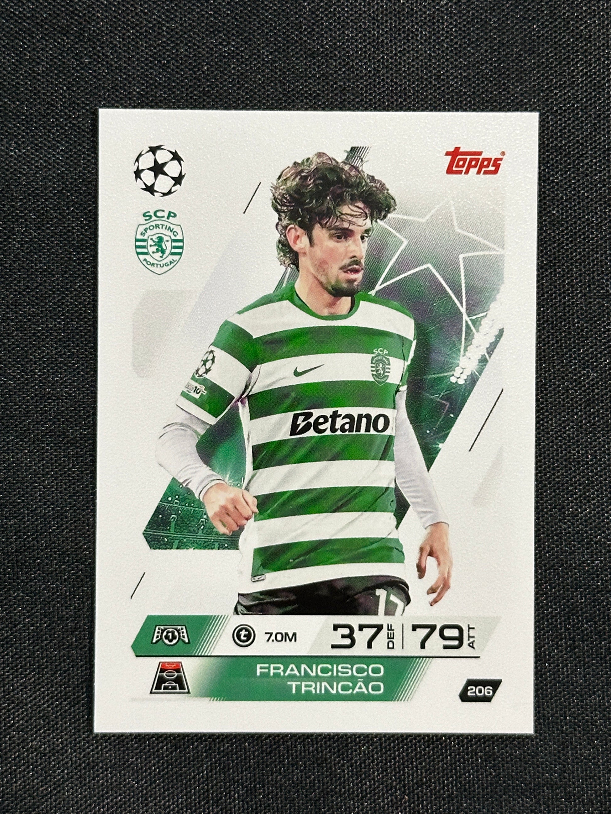206 Francisco Trincão Sporting Lisbon Base - Topps Match Attax 2025/26