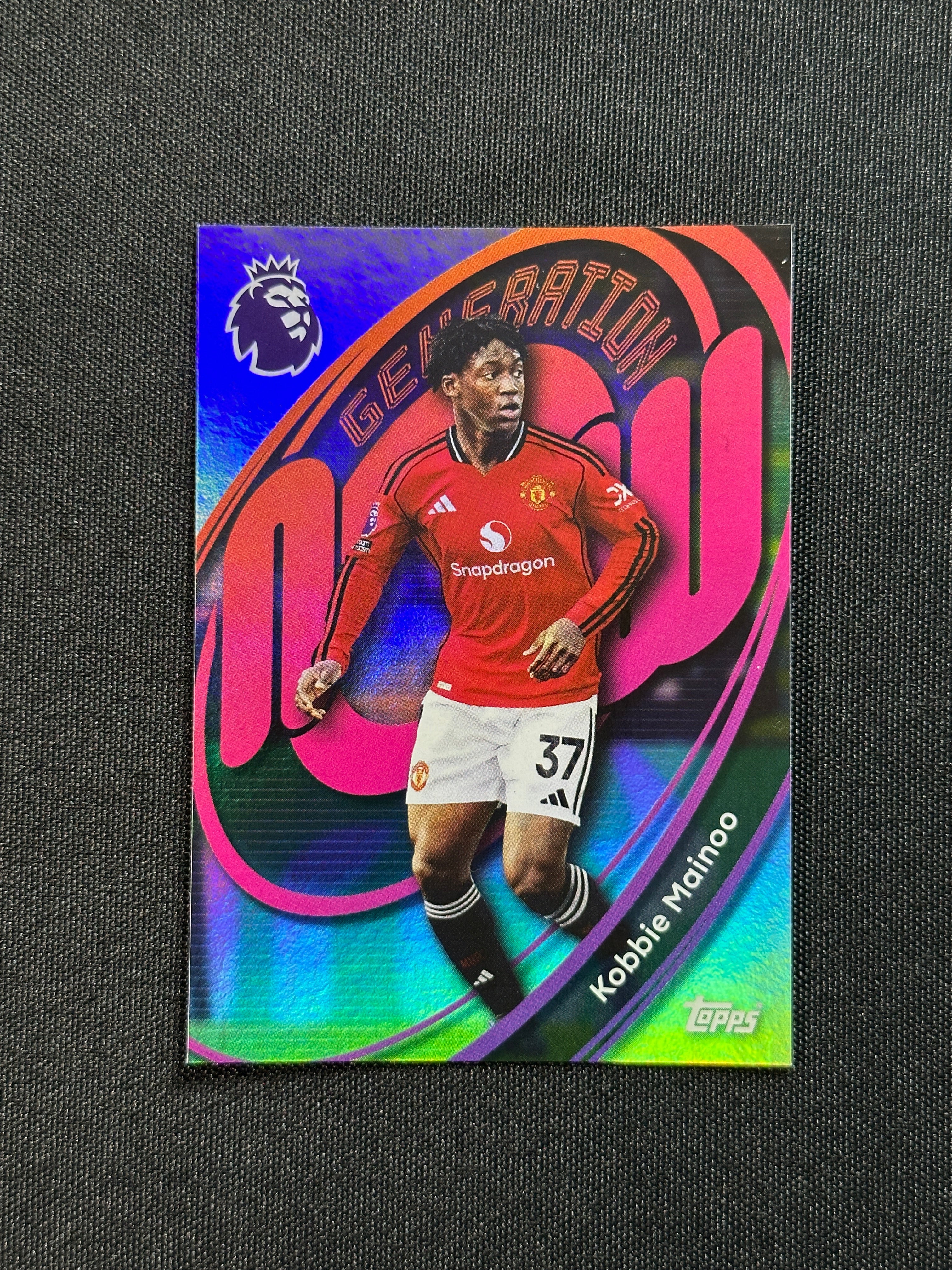 214 Kobbie Mainoo Manchester United Generation Now - Topps