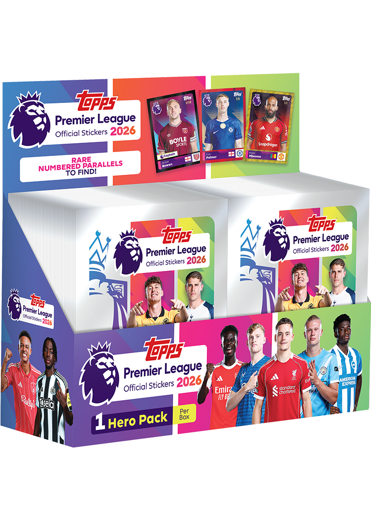 Box of Packs - Topps Premier League 2025/26 Stickers