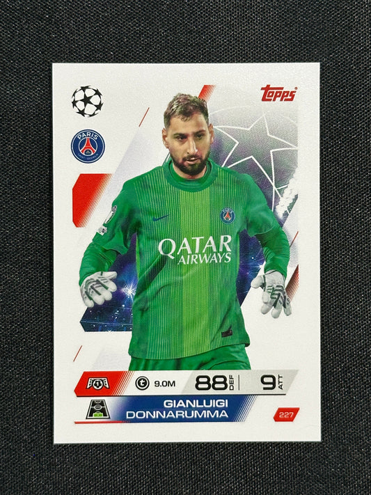 227 Gianluigi Donnarumma PSG Base - Topps Match Attax 2025/26