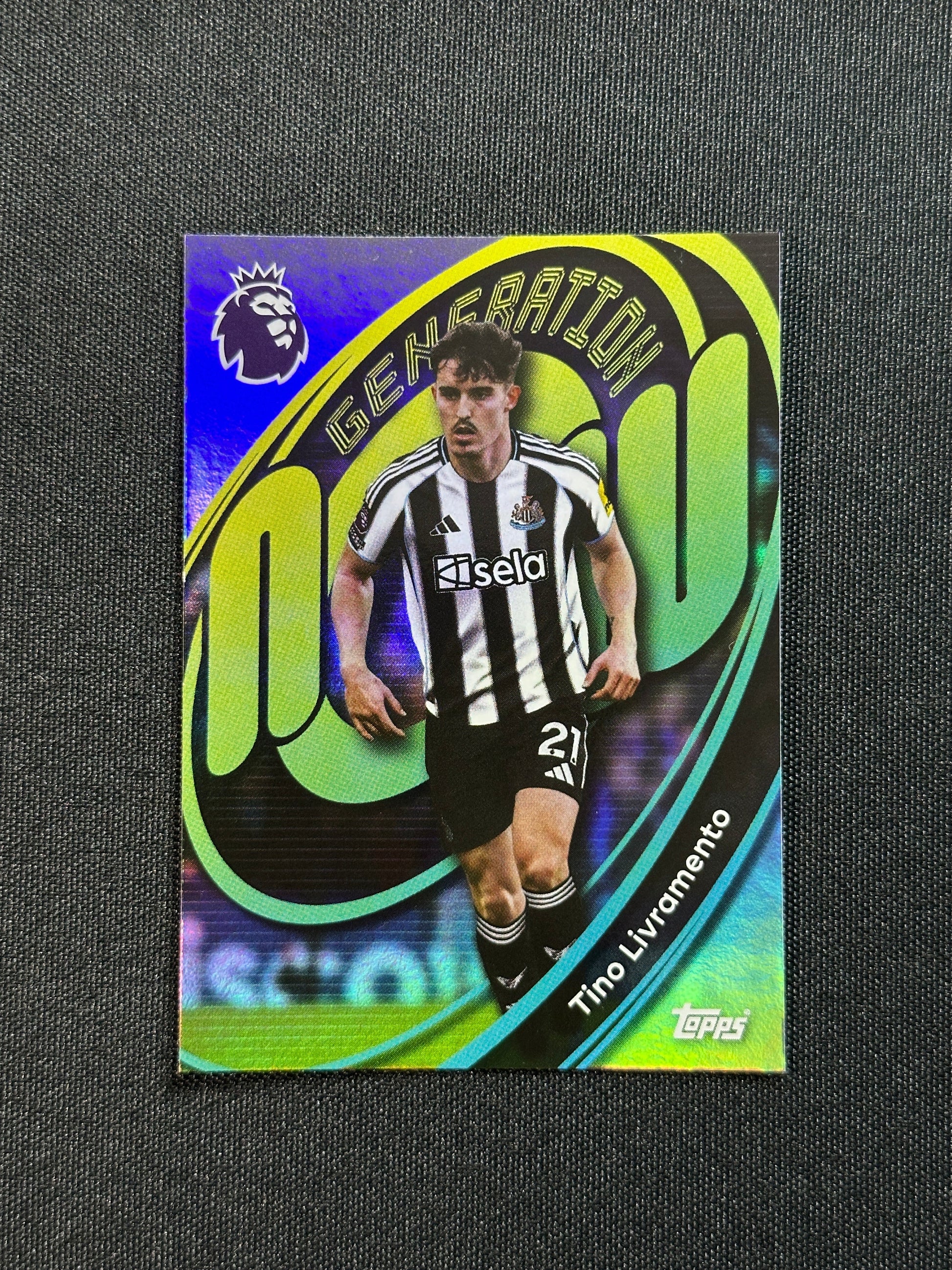 234 Lewis Miley Newcastle Breakthrough Baller - Topps Premier League 2026