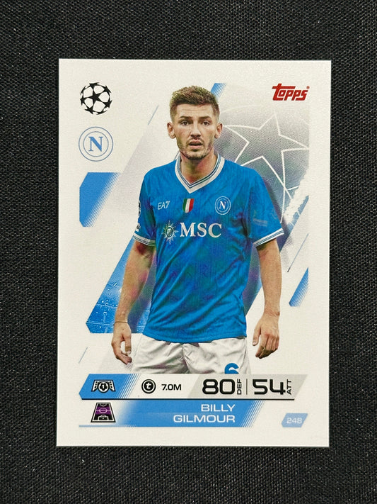 248 Billy Gilmour Napoli Base - Topps Match Attax 2025/26