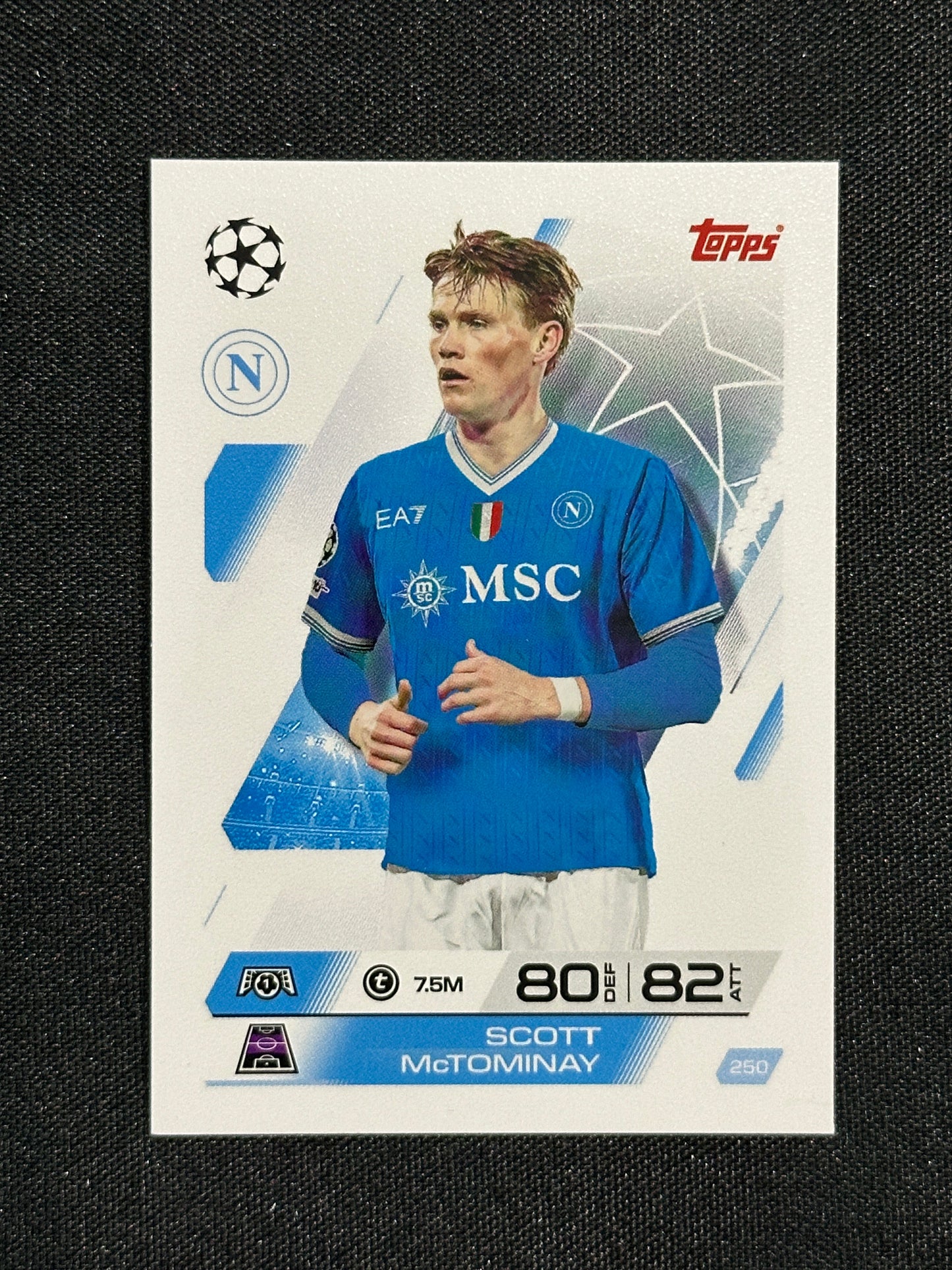 250 Scott McTominay Napoli Base - Topps Match Attax 2025/26