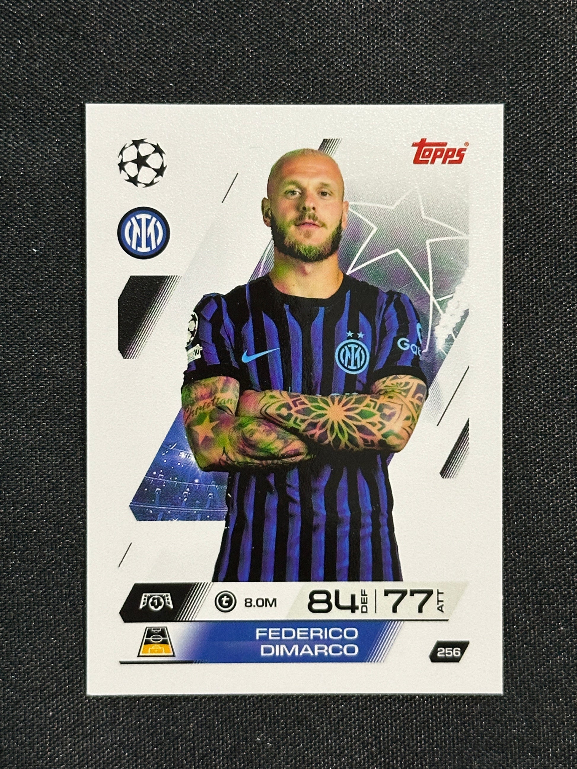 256 Federico Dimarco Inter Milan Base - Topps Match Attax 2025/26