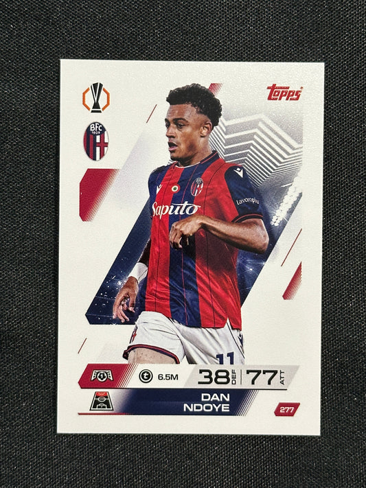 277 Dan Ndoye Bologna 1909 Base - Topps Match Attax 2025/26