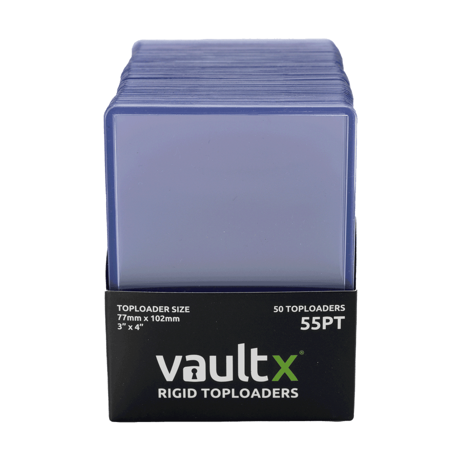Vault X Seamless Rigid Toploaders 55pt - 50 Pack