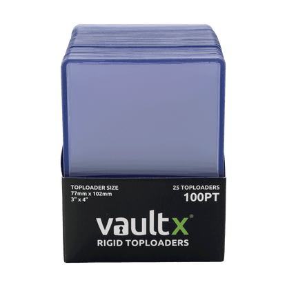 Vault X 심리스 경질 탑로더 100pt - 25개입