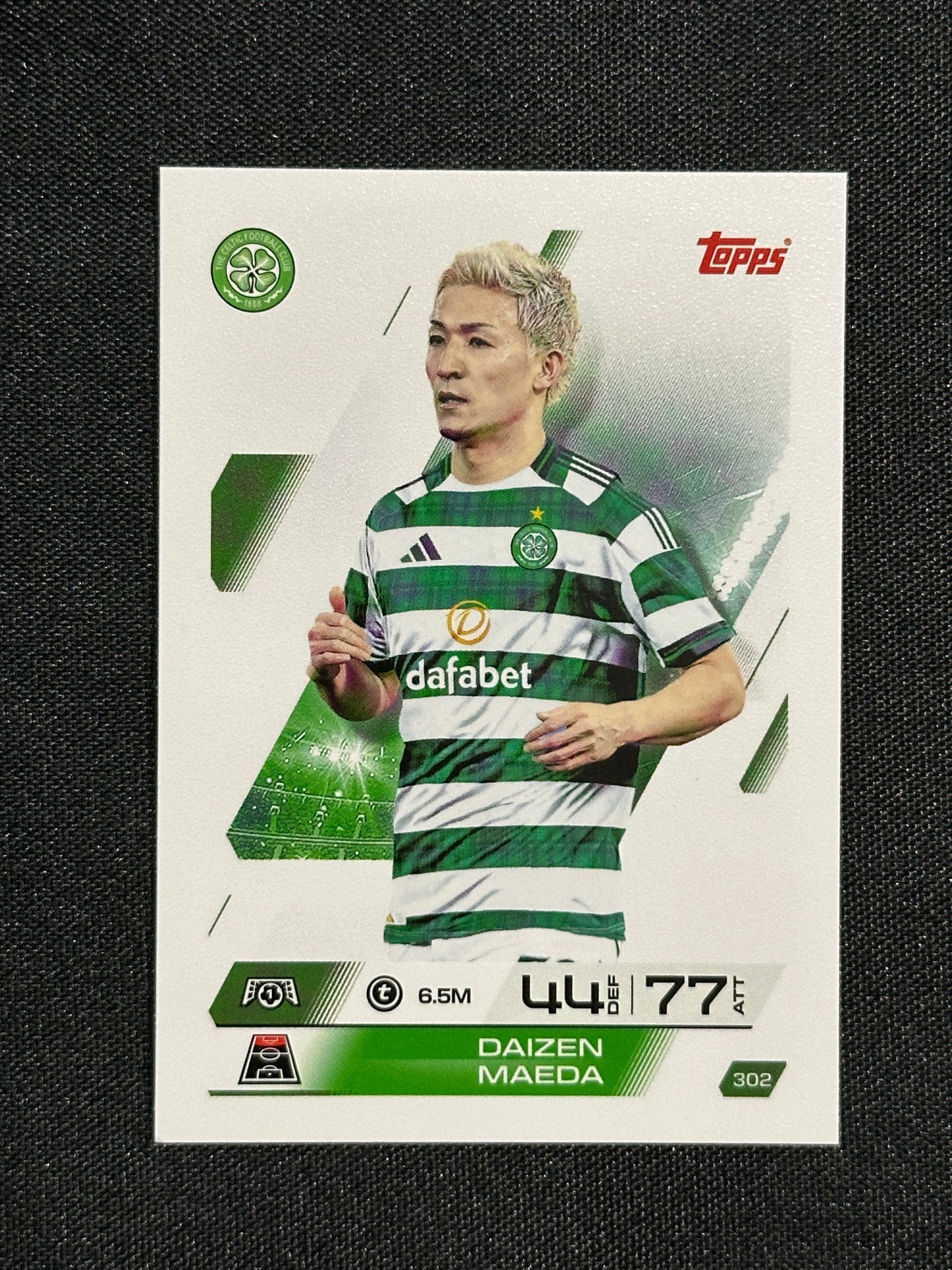 302 Daizen Maeda Celtic Base - Topps Match Attax 2025/26