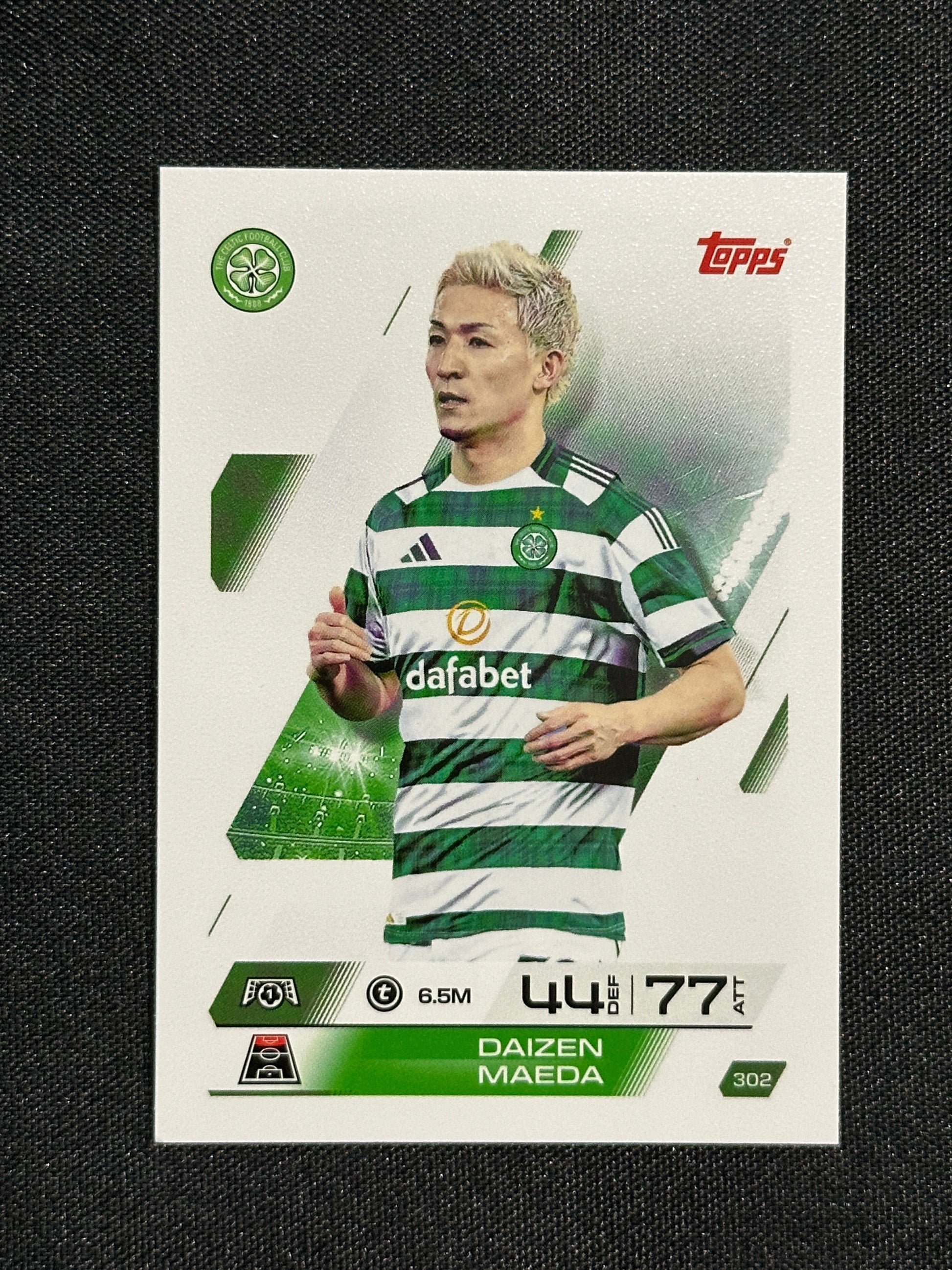 302 Daizen Maeda Celtic Base - Topps Match Attax 2025/26