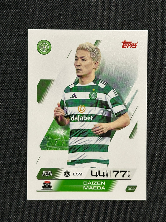 302 Daizen Maeda Celtic Base - Topps Match Attax 2025/26