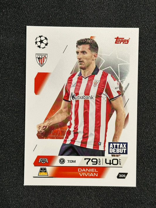 306 Iñaki Williams Athletic Club Base - Topps Match Attax 2025/26