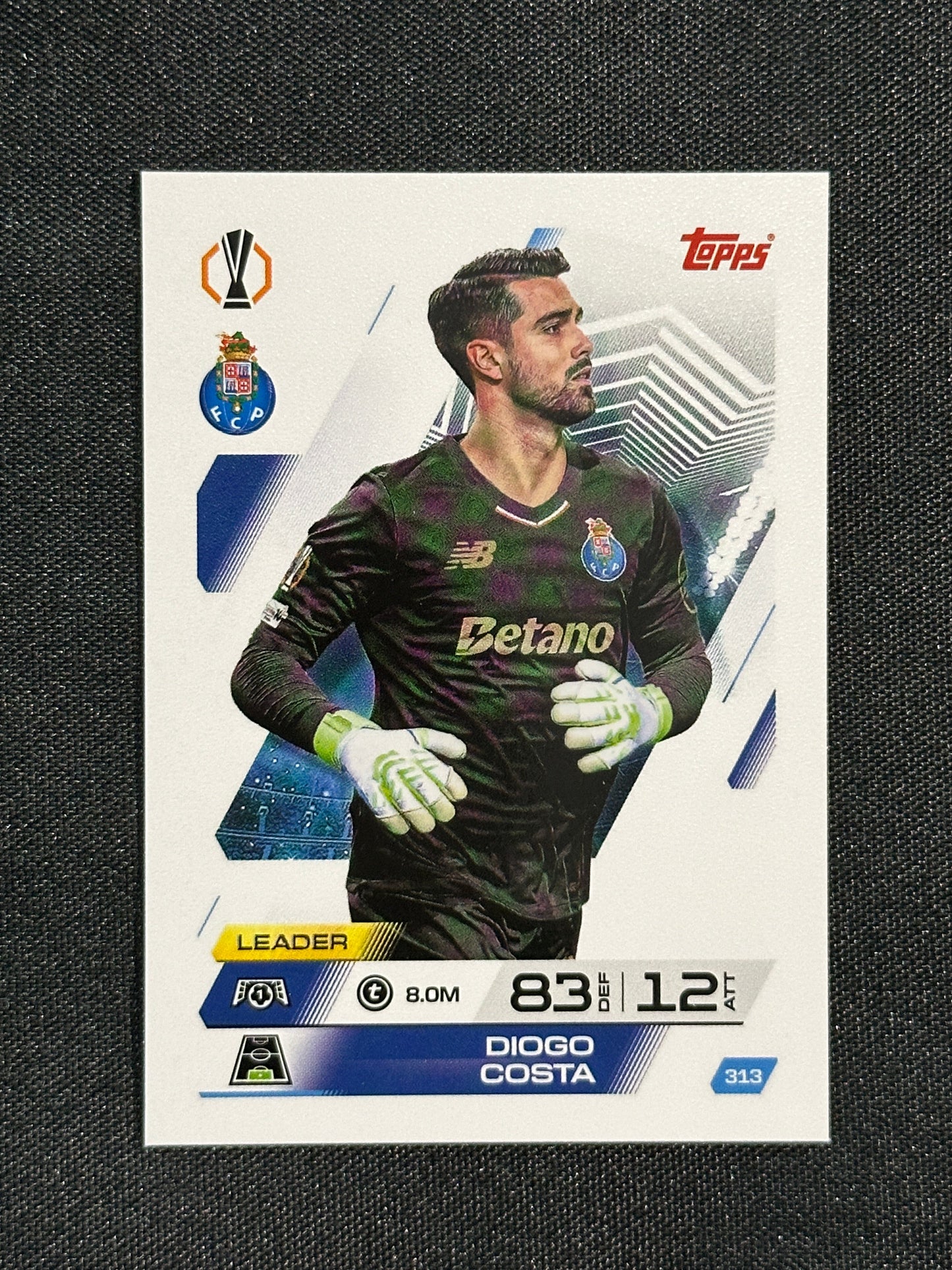 313 Diogo Costa FC Porto Base - Topps Match Attax 2025/26