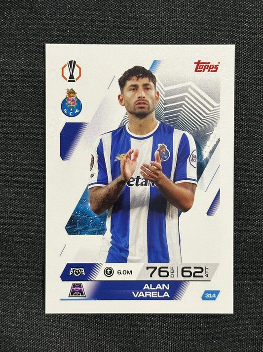 314 Alan Varela FC Porto Base - Topps Match Attax 2025/26