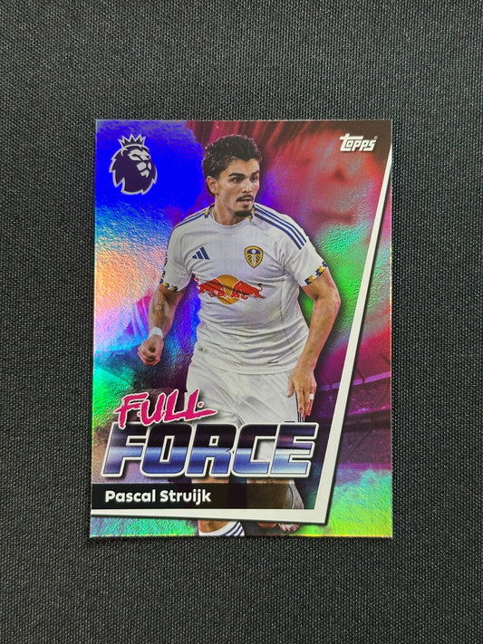 341 Pascal Struijk Leeds United Full Force - Topps Premier League 2026
