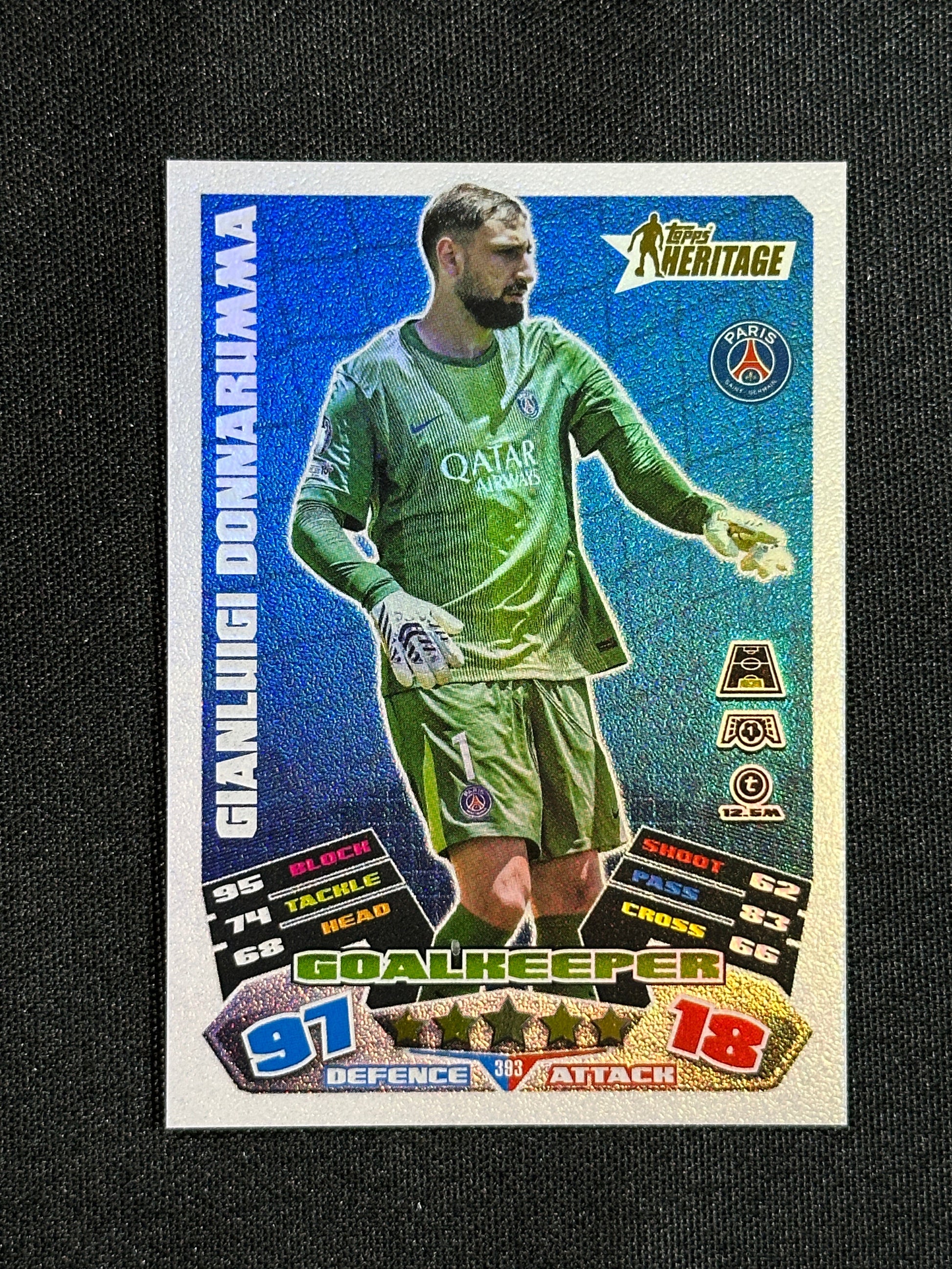 393 Gianluigi Donnarumma PSG Heritage - Topps Match Attax 2025/26