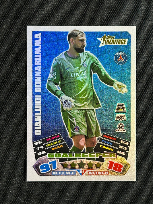 393 Gianluigi Donnarumma PSG Heritage - Topps Match Attax 2025/26