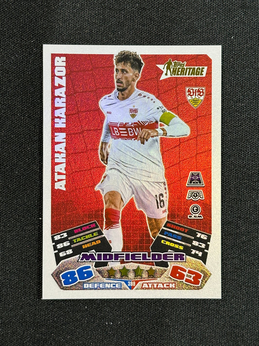 399 Atakan Karazor VfB Stuttgart Heritage - Topps Match Attax 2025/26