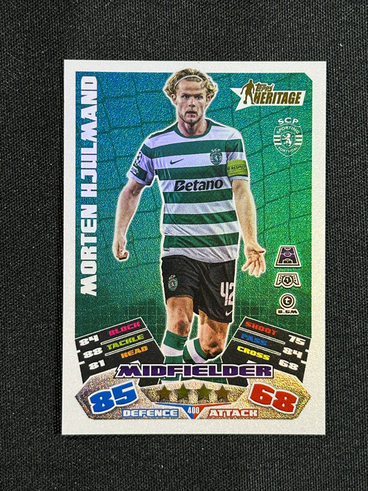 400 Morten Hjulmand Sporting Lisbon Heritage - Topps Match Attax 2025/26