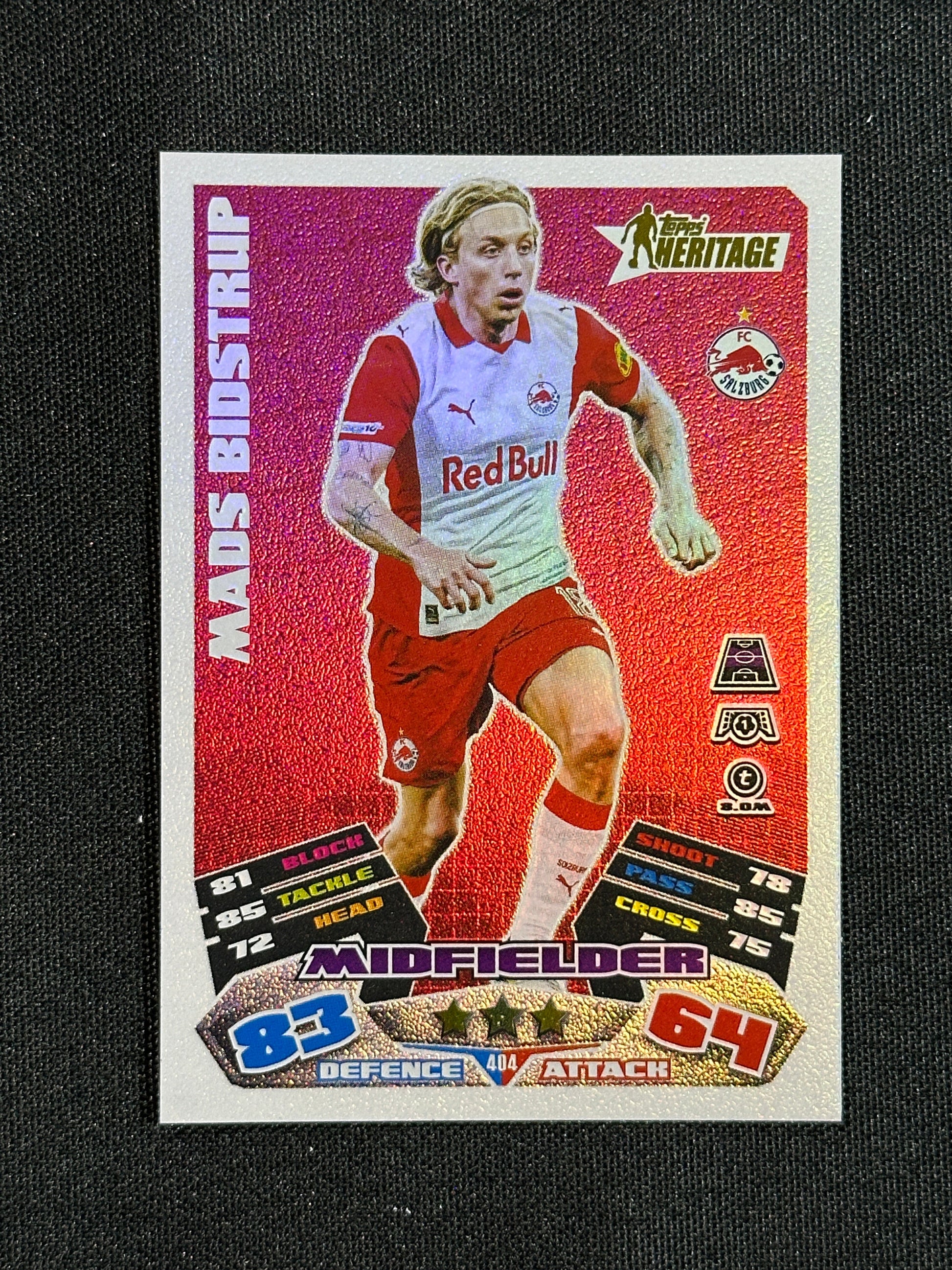 404 Mads Bidstrup FC Salzburg Heritage - Topps Match Attax 2025/26