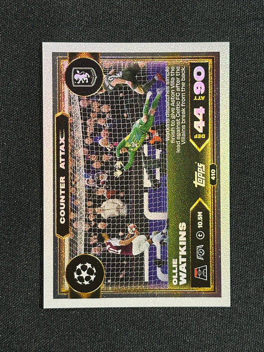 410 Ollie Watkins Aston Villa Counter Attax - Topps Match Attax 2025/26