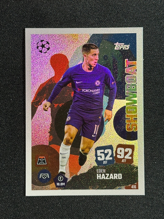 416 Eden Hazard Chelsea Showboat - Topps Match Attax 2025/26
