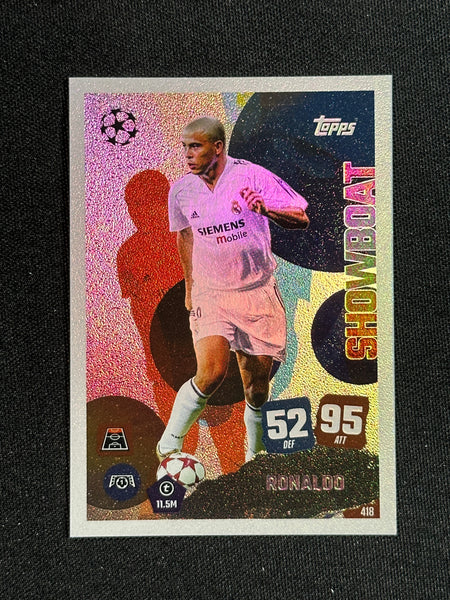 超レア 199枚限定 PSA8 Ronaldo Topps BGS10 ARS 418_Ronaldo_Real_Madrid_Showbo