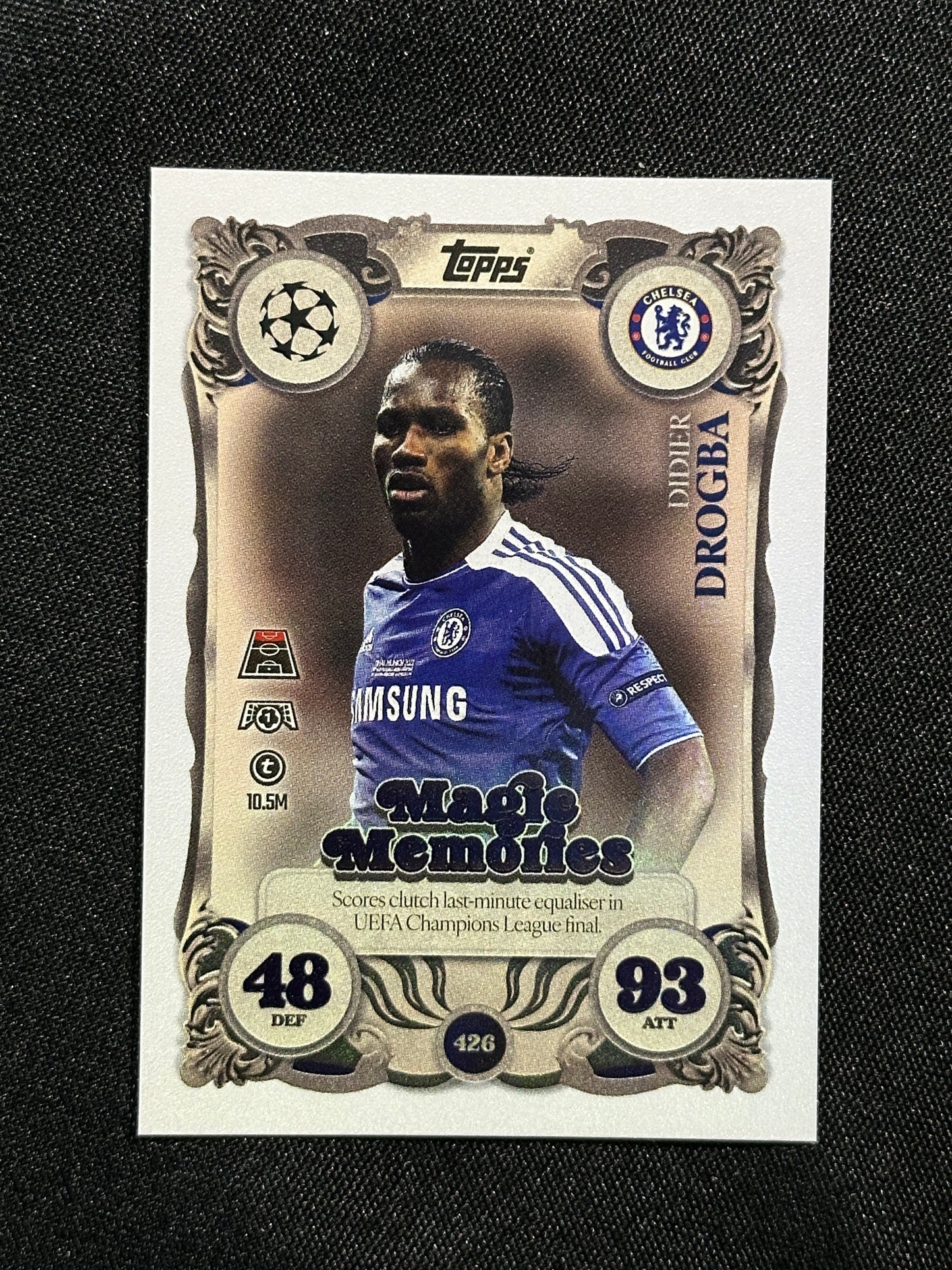 426 Didier Drogba Chelsea Magic Memories - Topps Match Attax 2025/26