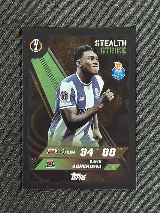 458 Samu Aghehowa FC Porto Stealth Strike - Topps Match Attax 2025/26