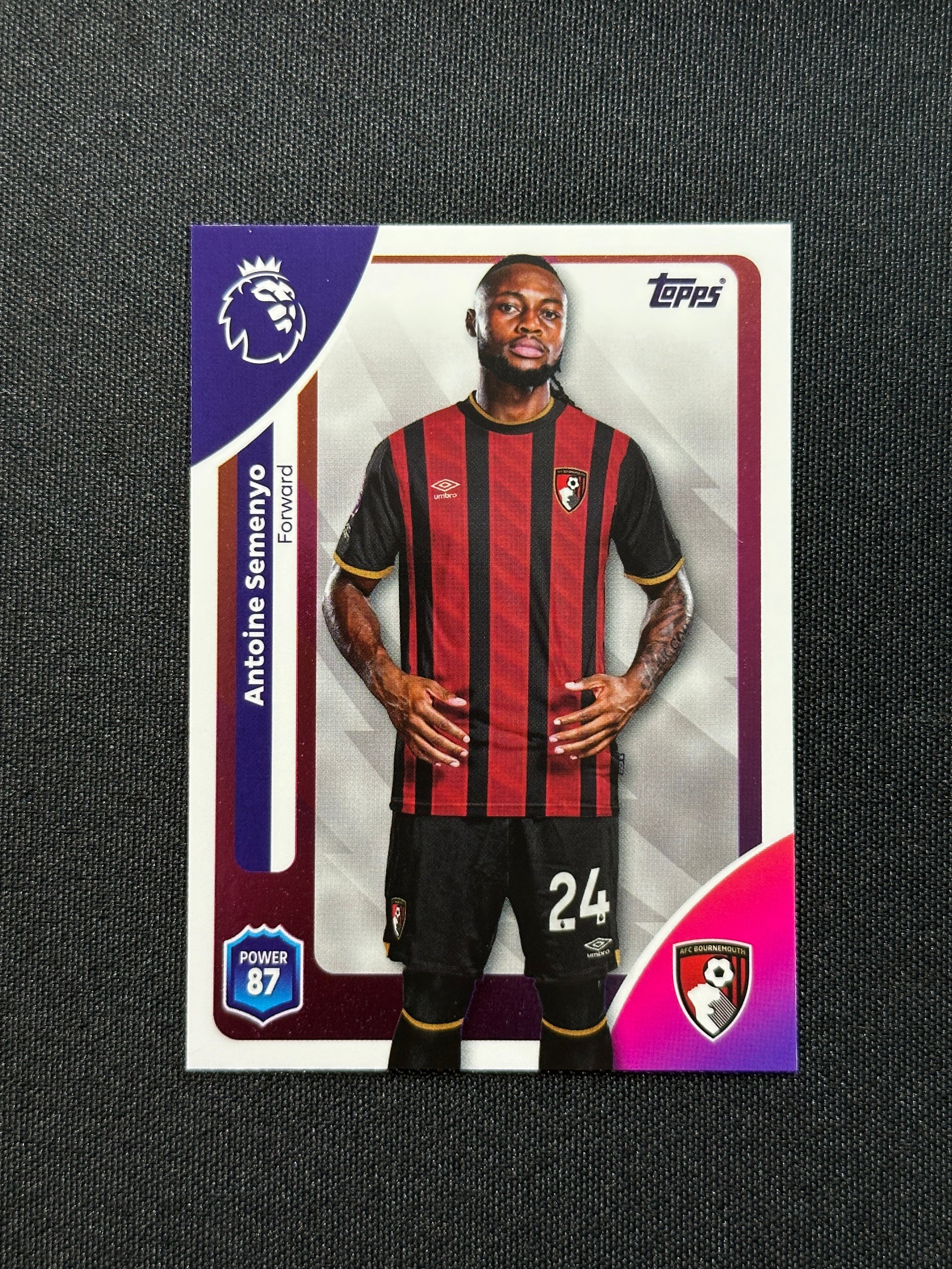 47 Antoine Semenyo Bournemouth Base Topps Premier League 2026