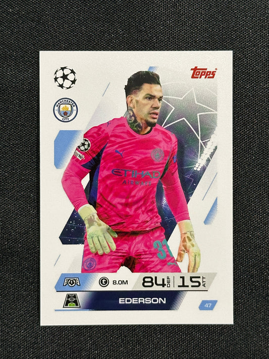 47 Ederson Manchester City Base - Topps Match Attax 2025/26