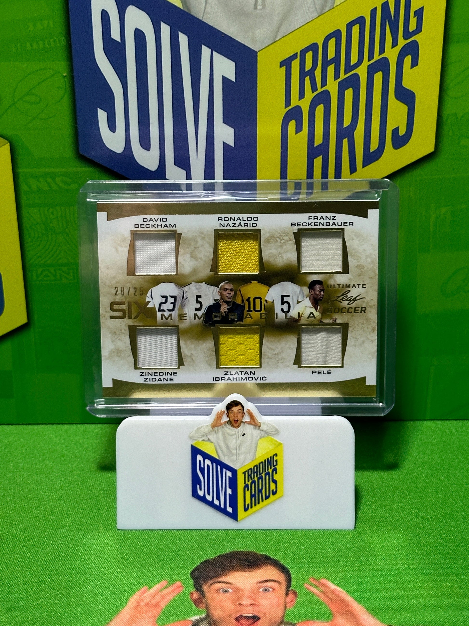 6-Player-Game-Used-Memorabilia-20-25-Beckham-Ronaldo(R9)-Beckenbauer-Zidane-Ibrahimovic-Pele-Leaf-Ultimate-Soccer-2022