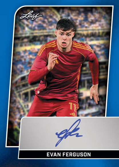 Leaf Mélange sample Metal autograph card — possible pull, not guaranteed