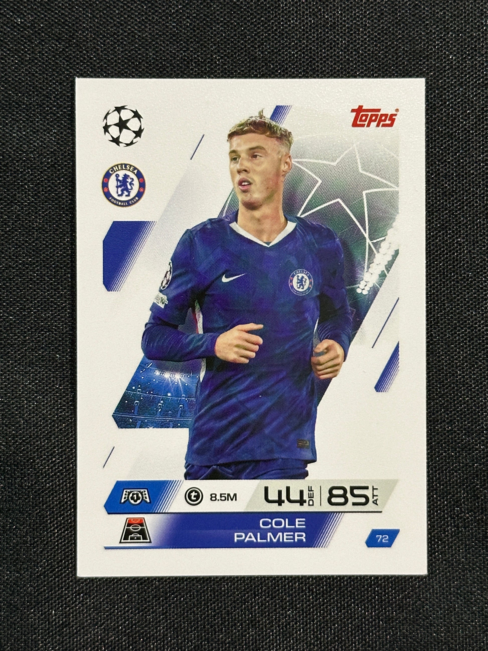 72 Cole Palmer Chelsea Base - Topps Match Attax 2025/26