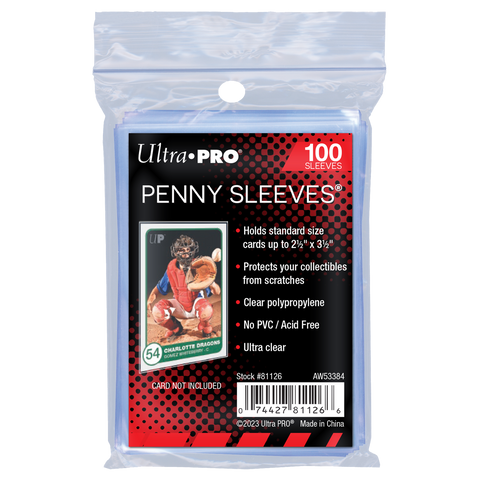 Ultra Pro Standard Card Sleeves - 100 Pack