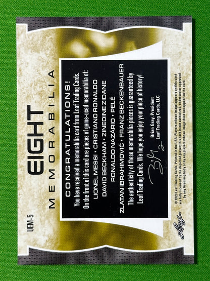 8-Player-Game-Used-Memorabilia-01-25-Messi-Beckham-Ronaldo(R9)-Ibrahimovic-Ronaldo(CR7)-Zidane-Pele-Beckenbauer-Leaf-Ultimate-Soccer-20223