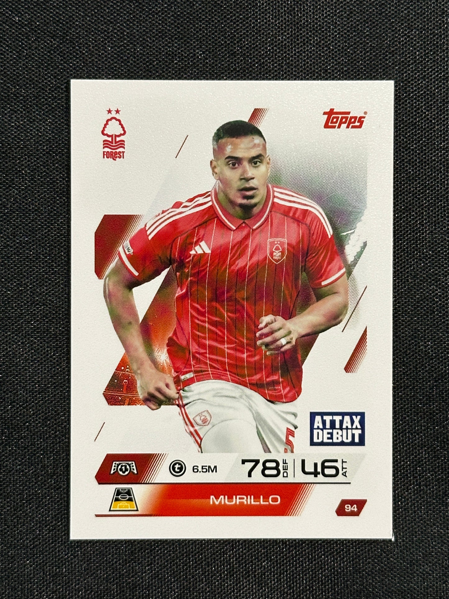 94 Murillo Nottingham Forest Base - Topps Match Attax 2025/26