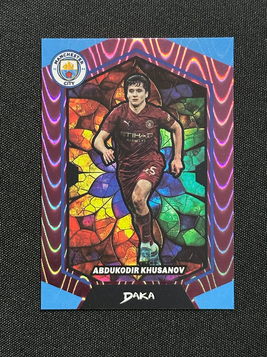 Abdukodir Khusanov Numbered Parallel 71/99 - Daka Manchester City Top Audience 2024/25